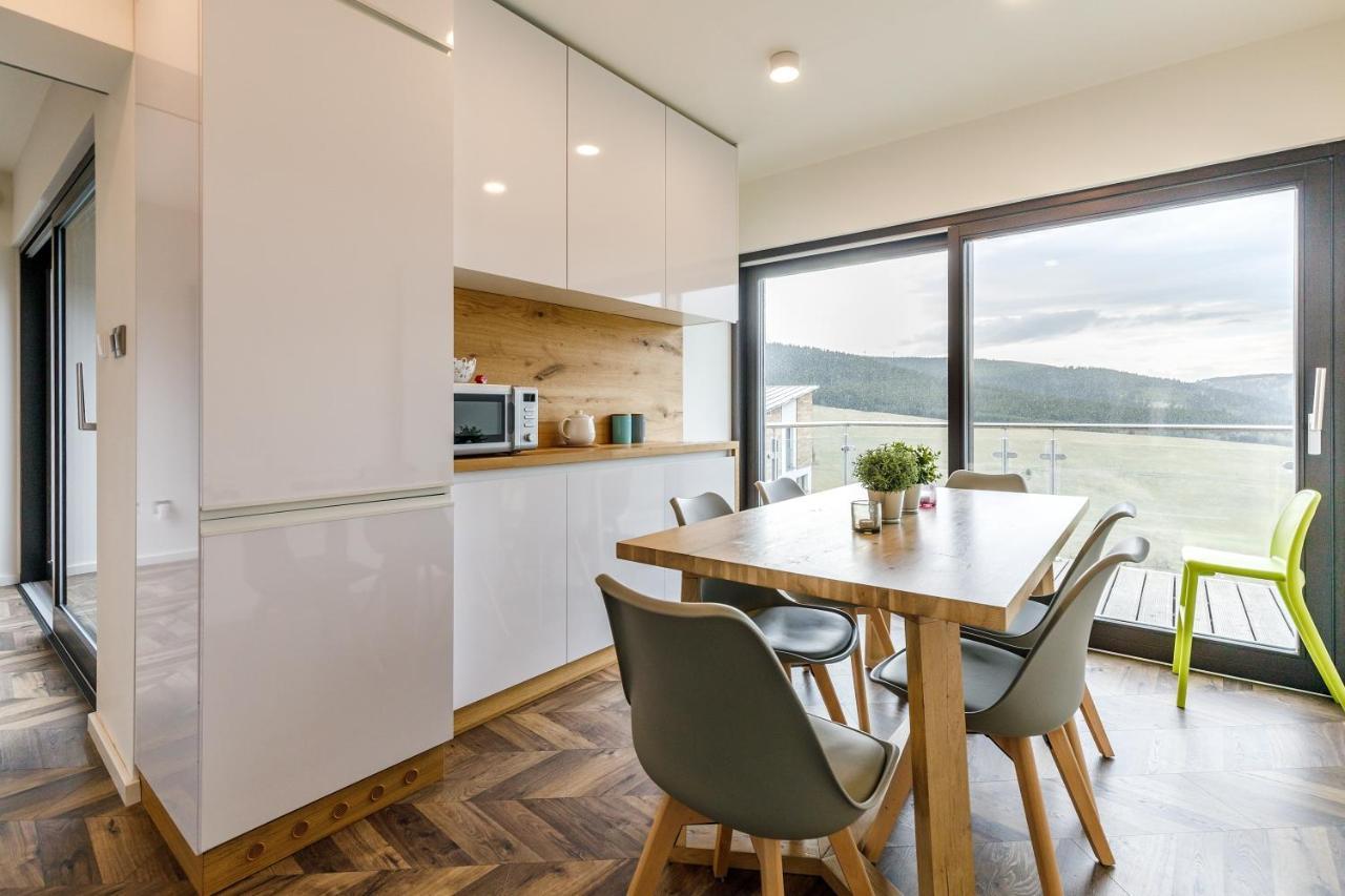 Mountain View Apartment By Mountain Ways Loučná pod Klínovcem المظهر الخارجي الصورة